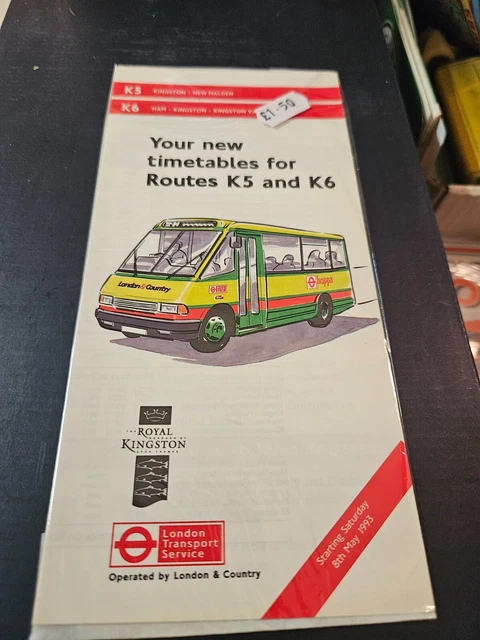 LONDON BUS TRANSPORT Timetable Leaflet London Country HO5 113 3 00 london-bus-transport-timetable-leaflet-london-country-ho5-113-3-00