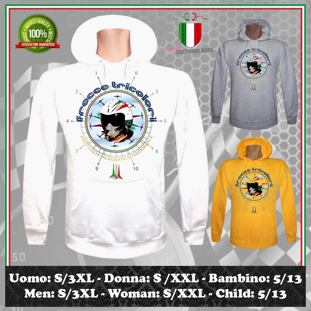 Felpa frecce tricolori clearance