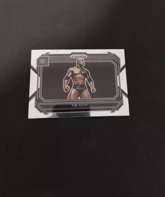 Panini 2023 Prizm WWE Wrestling Trading Card The Rock