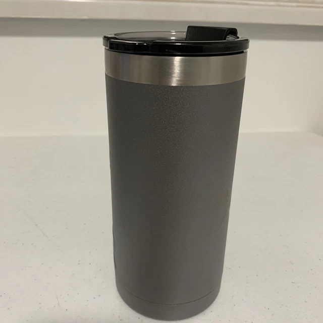 RTIC 16 oz Stainless Travel Coffee Cup Tumbler Mug Insulated - Gray - X Logo 2