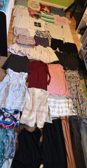 Large girls clothes bundle 7-8 years