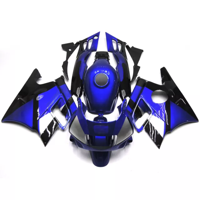 Dark Blue Black Fairings for Honda CBR600F2 1991 1992 1993 1994 Bodywork F2 91