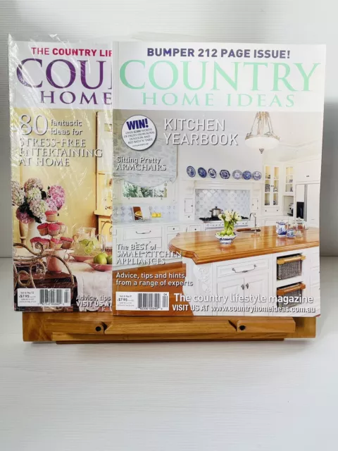 2 Magazine Lot - Country Home Ideas - Vol 6 Nos 9 / 12 - Very Good Cond