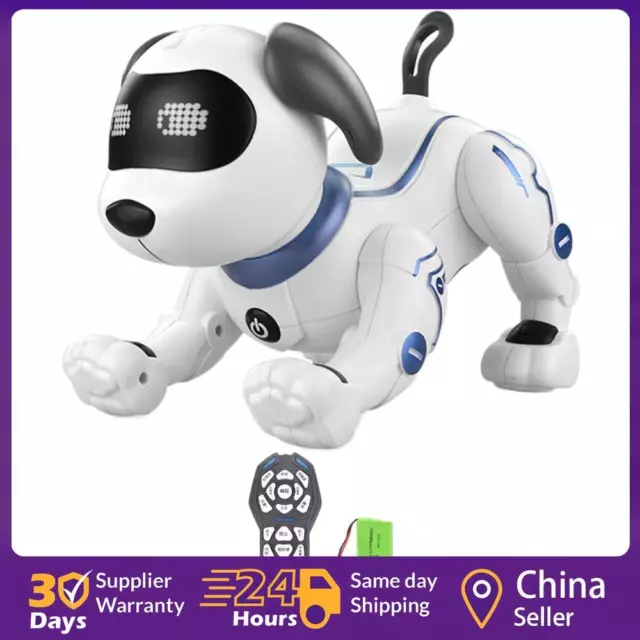 Electronic Dancing Singing Talking RC Robotic Puppy Remote Control Dog Stunt Toy