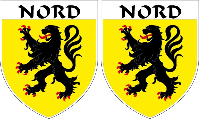 2 Aimants écussons Département De La Drôme (26) - Blason - 4x5cm - Neuf