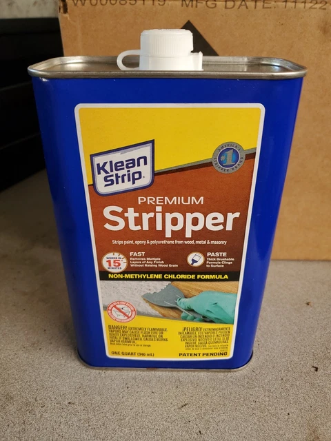 (Lot of 4) 1 Qt. Premium Paint Remover And Stripper - Wood - Metal - Masonry