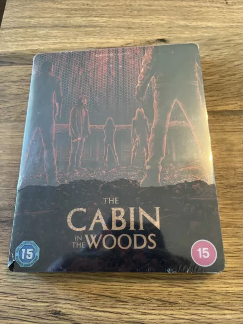 The Cabin in the Woods 4K Blu-ray Steelbook Brand New Sealed UK Split