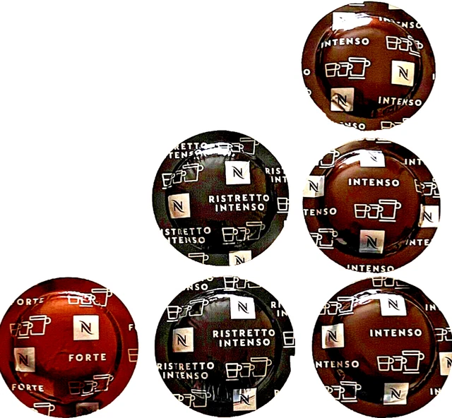NESPRESSO PRO PODS X 60 Capsules 3 X 20 Flavours Forte Intenso Ris ...