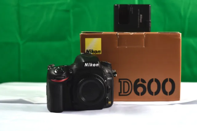 Nikon D600 24.3 MP Digital SLR Camera - Black (Body Only)