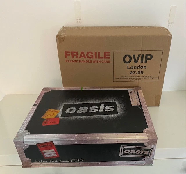 OASIS LIVE 25 VIP merch box Wembley 27th September 2025 SEALED UNOPENED ...