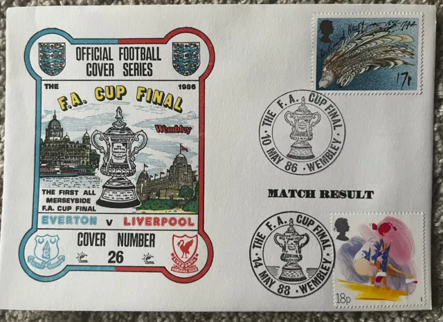 Liverpool FA Cup Final 14th May 1988 Dawn First Day Cover