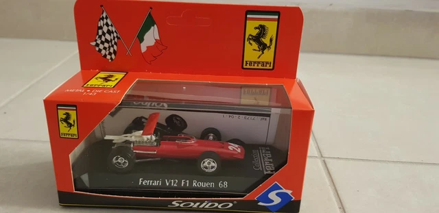 Solido 1/43 – Ferrari V12 F1 N°45 – Année 1970 – Collection