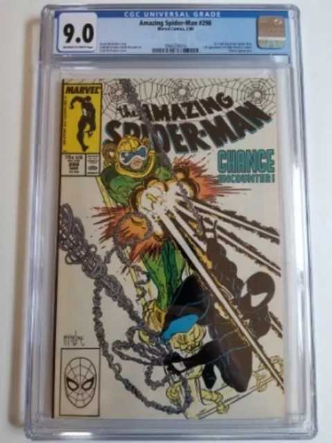 AMAZING SPIDER-MAN 298 CGC 9.0 VF/NM  1st APP OF EDDIE BROCK 1st McFARLANE ASM
