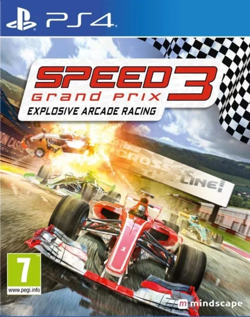 Speed 3 Grand Prix Explosive Arcade Racing Ps4 Fr New