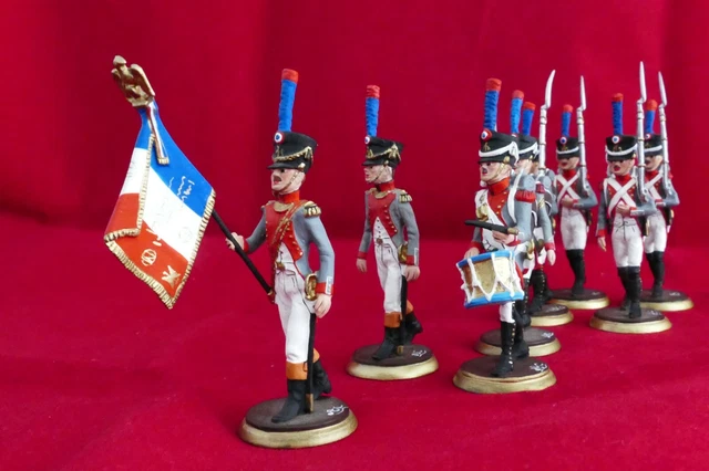 Soldat de plomb Collecton Fusler Batteur d'nfantere de lgne 57e régment de la garde