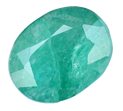10.50 Ct Natural Green Colombian Emerald Oval Untreated Top Quality Loose Gem