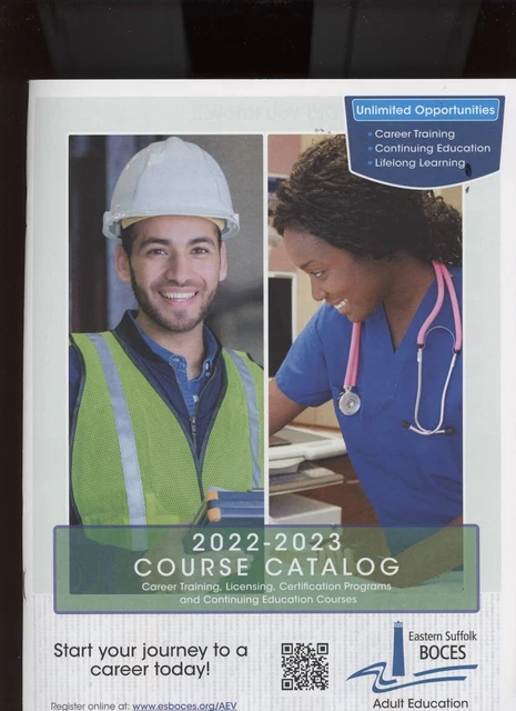 EASTERN SUFFOLK COUNTY Ny: 2022-2023 Boces Course Catalog /Careers