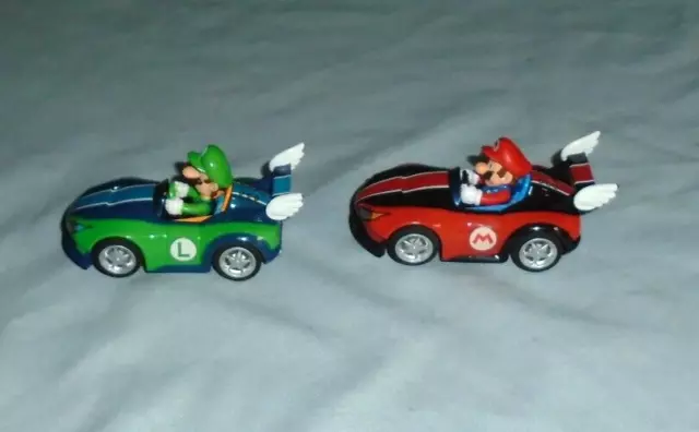 Carrera Go Lot Bundle x 4 Mario Kart Slot Racers Luigi, Mario, Yoshi  Job Lot 3