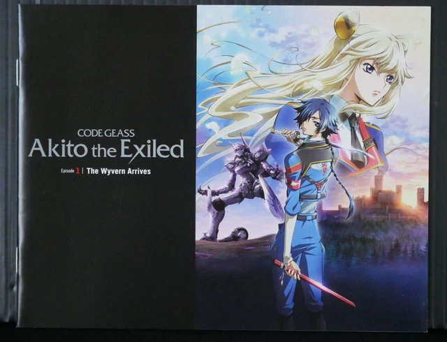 CODE GEASS : Akito l'Exilé Épisode 1 - Livret L'arrivée de la Wyverne