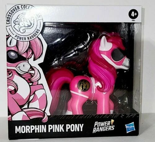 MY LITTLE PONY Crossover Collection Power Rangers Morphin Pink Pony £23 ...