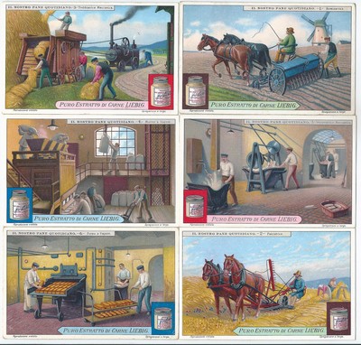 IL NOSTRO PANE QUOTIDIANO LIEBIG Ed BELGA S 1198 CIF 1198 