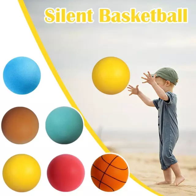 Newest Silent Basketball, Indoor Training Foam Ball Uncoated High-Density 2024 2