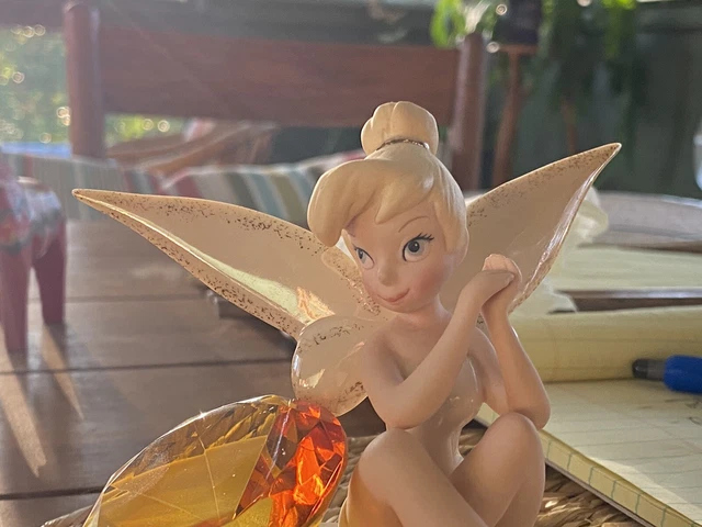 LENOX DISNEY TINK’S GLITTERY GIFT’ FIGURINE -November US SELLER Excellent