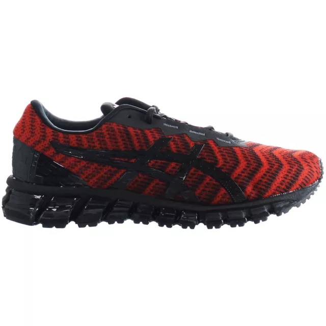 Asics rouge cheap et noir