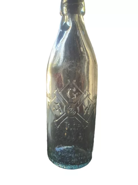 Geelong Aerated  Waters Bottle