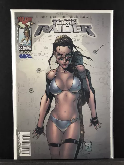 Tomb Raider 33 Image Comics Top Cow 2003 Lara Croft Tony Daniel Bikini Cover NM