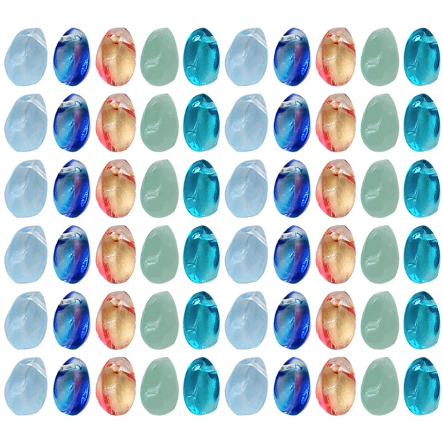 100pcs Handwerk Bunte Wasser Tropfen DIY Armband Perlen Schmuck Charme Perlen