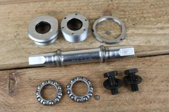 Shimano 600EX Bottom Bracket 117.5mm Square Taper 68mm BSC Vintage Retro Bike