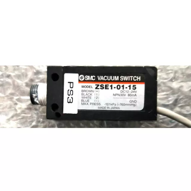 SMC ZSE1-01-15 Digital Pressure Sensor New.⊕IK