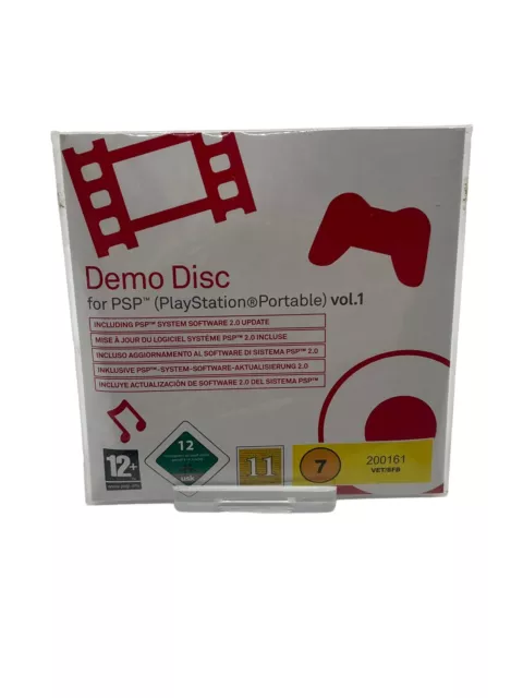 Sony Playstation Portable PSP Demo Disc Vol 1 Neu UMD Sealed Retro