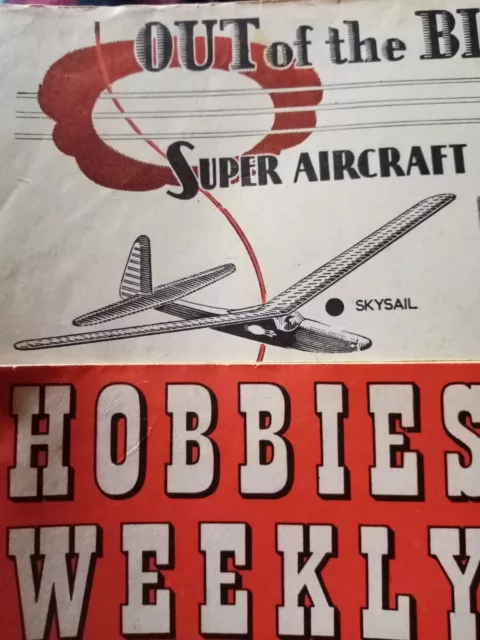 L2 HOBBIES WEEKLY MAGAZINE  no plan included 1958 no 3275 August 6th