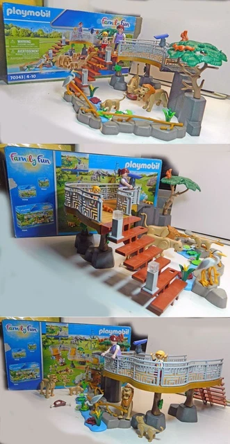 Playmobil Family Fun 71192 - L'enclos Des Lions (promo Pack) Neuf Scellé