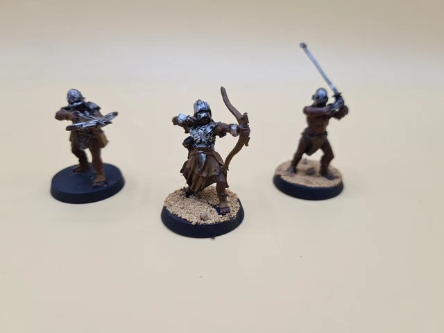 URUK HAI SCOUT Archers LOTR Warhammer Lord of the Rings Metal A57 £19. ...