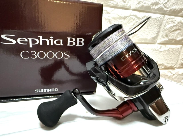 リール Sephia BB C3000HG used SHIMANO SEPHIA BB C3000HG Spinning Reel 13 Size Used for