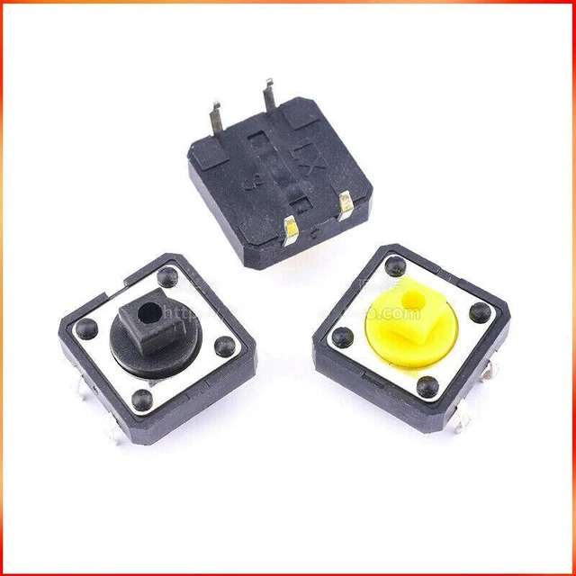 Microtasto 12x12x7 mm piccolo interruttore per tasti tattili compatti