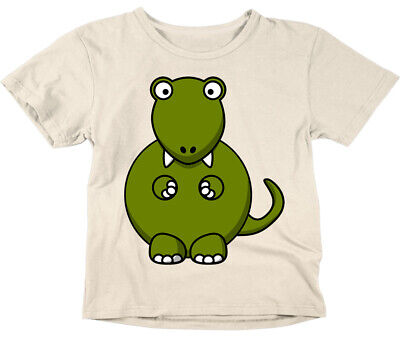 Dinosaur Cute Cartoon Kids Boys Girls tshirt Childrens T-Shirt