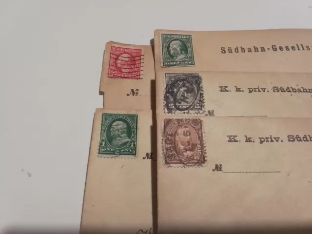 Rarität Briefmarken USA sehr selten in dieser Ausführung aus Nachlass 2