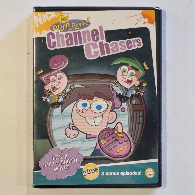 The Fairly Odd Parents - Channel Chasers DVD 2004 NICKELOEON ANIMATION BRAND NEW