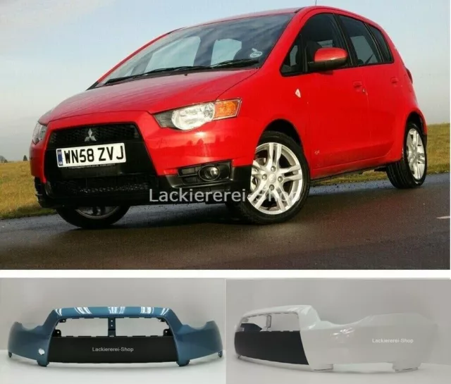 STOßSTANGE VORNE LACKIERT IN WUNSCHFARBE NEU für Mitsubishi Colt 2008-2012