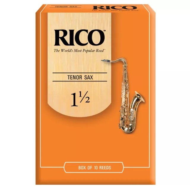 Rico RKA1015 Ance per Sax Tenore in Sib 1.5 (Confezione da 10) Ancia per Sax Ten