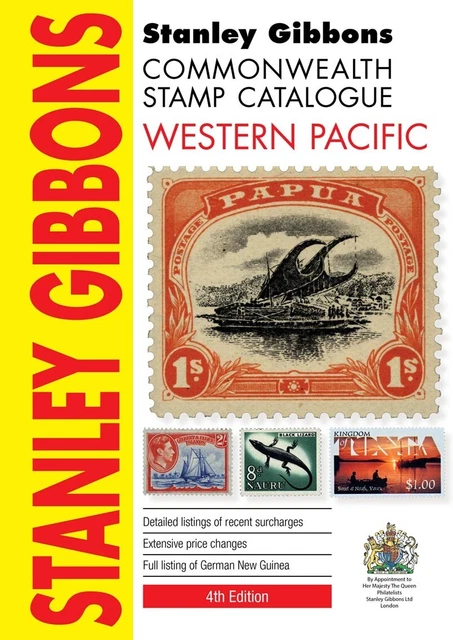 Western Pacific 4th Edition Stanley Gibbons Postage Stamp Catalogue WP Brand New