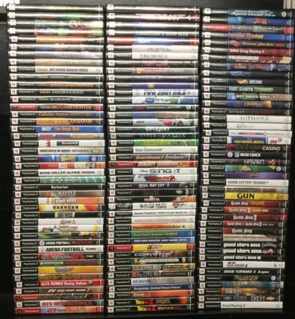 Sony Playstation 2 PS2 Games *PICK & CHOOSE Your Favorite!!!!!!!!!!!*