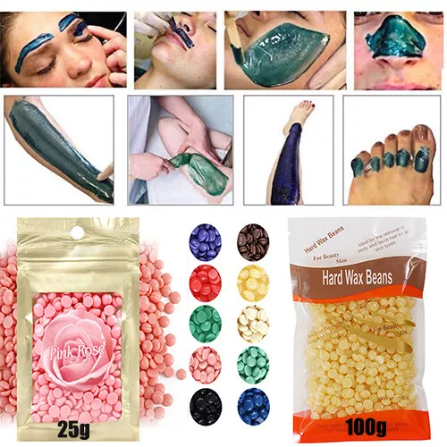 Hard Wax Beads Beans For All Waxing Types Depilatory Hair Removal Warmer Heater