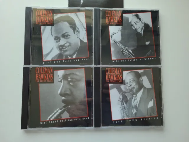 Coleman Hawkins Box Set 4 CD's The Bebop Years