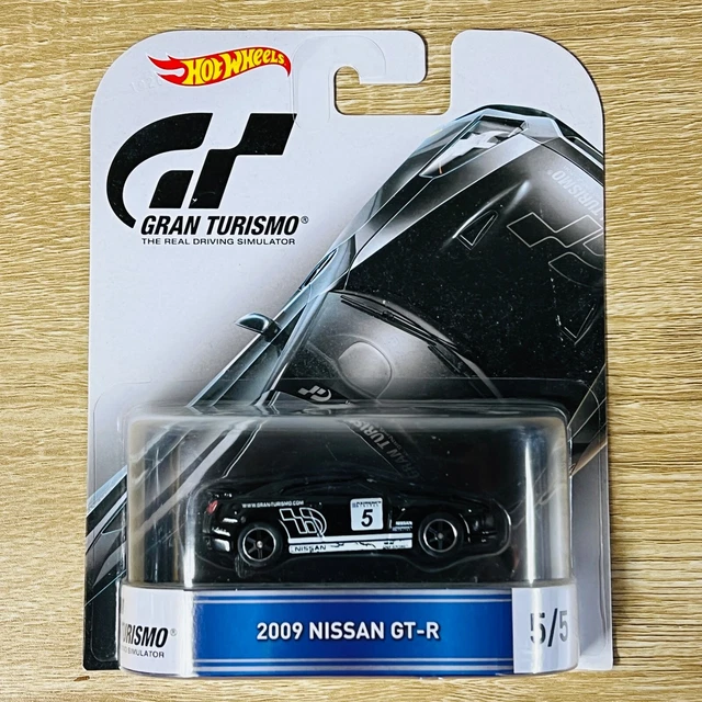 Hot Wheels Gran Turismo Retro Entertainment Set Of 5 Ford GT,Corvette  C7R,Nissan Concept 2020 Vision GT,Lamborghini Veneno & 2009 Nissan GT-R 