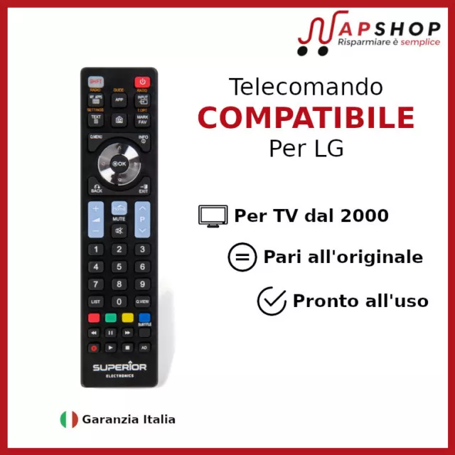 Telecomando Universale Televisore per LG Compatibile con LCD LED Smart TV